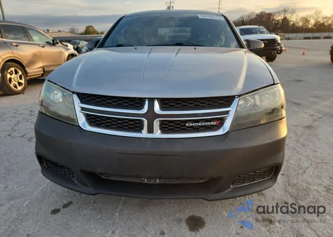 2014 Dodge Avenger Se из США, поврежденный, VIN 1C3CDZABXEN202817